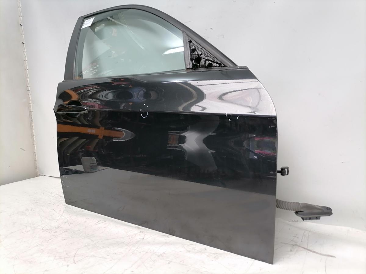 BMW 3er E90 E91 original T&uuml;r vorn rechts 475 Blacksapphire Rohbau Bj.2007